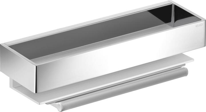 Actual product image Keuco Edition 11 Shower Basket with Glass Squeegee