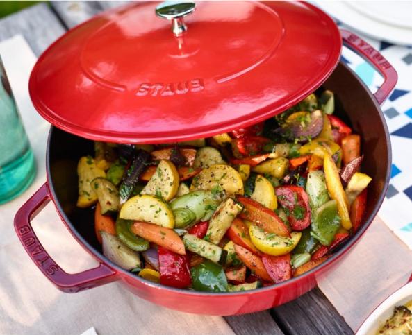 Produktbild Staub Bräter Chistera Drop (28 cm, Bräter + Schmortopf, Gusseisen)