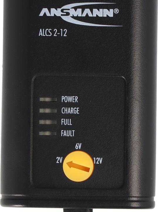 Produktbild AccuCell Ladegerät für 2V, 6V und 12V Blei-Säure-, Blei-Gel- und Blei-Vlies-Akkus (0.40 A)
