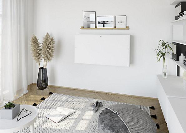 Actual product image Hammerbacher Wall desk (1200 x 260 x 650 mm)