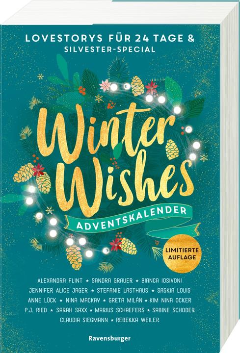 Productafbeelding Ravensburger Winterwensen. Een adventskalender. 24 dagen lang Lovestories plus een nieuwjaarsspecial.