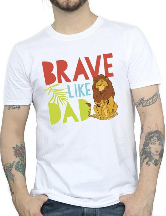 Image du produit Disney - T-shirt THE LION KING BRAVE LIKE DAD - Homme (S)