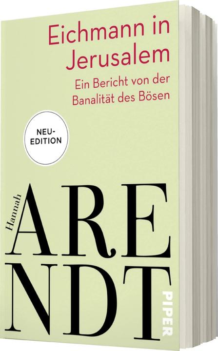 Produktbild Eichmann in Jerusalem (Deutsch, Hannah Arendt, 2022)
