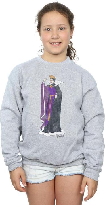 Actual product image Disney Girls Snow White Classic Evil Queen Grimhilde Sweatshirt (152, 158)