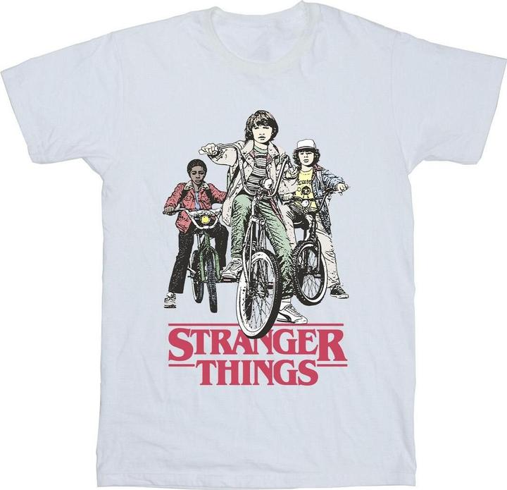 Netflix Stranger Things Retro Bikers TShirt Mädchen