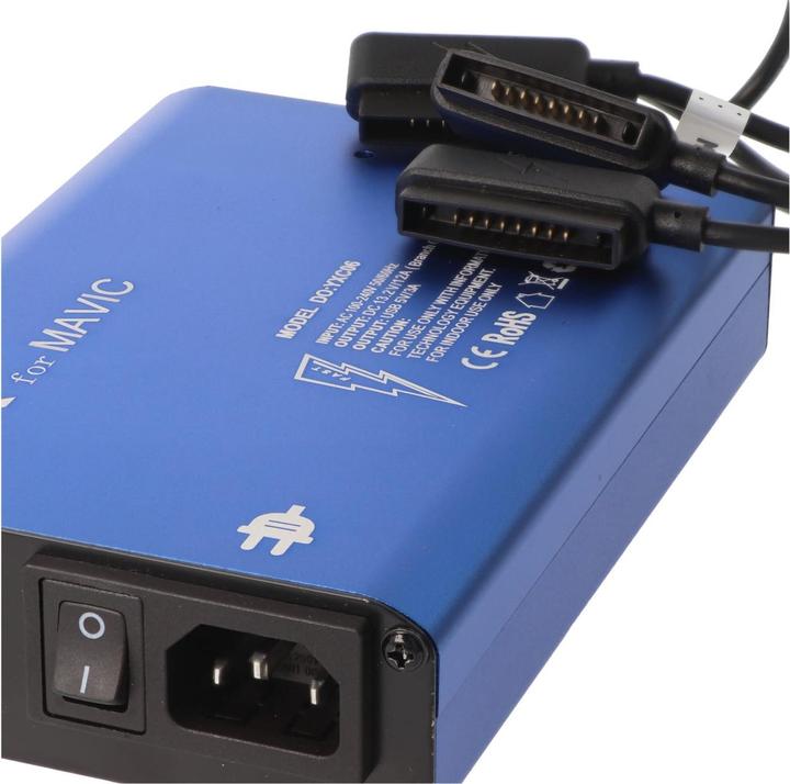 Actual product image AccuCell 5-in-1 Charger DJI Mavic Pro Drone, Mavic 2 Zoom