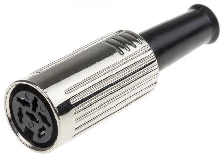 Image du produit Rs Pro Connecteur femelle DIN 6 voies