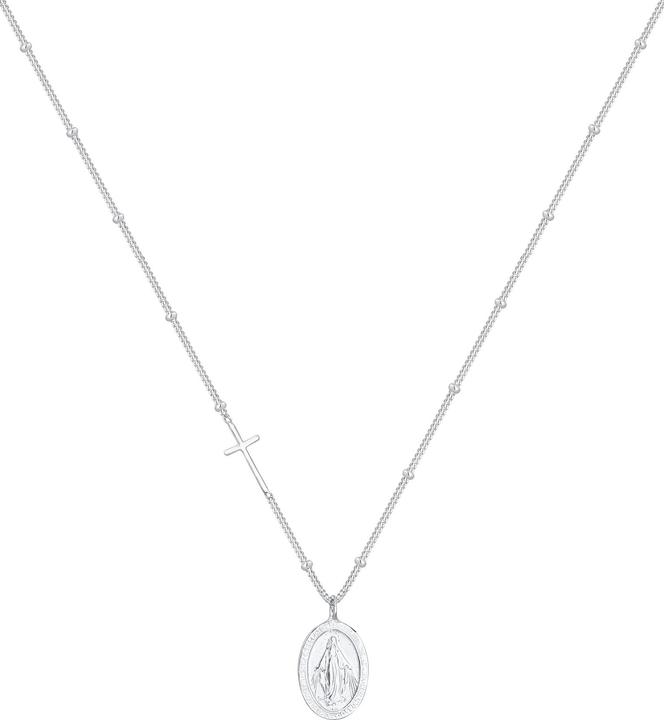 Actual product image Elli Marienbild Anhänger und Kreuz (925 Silver, 45 cm)