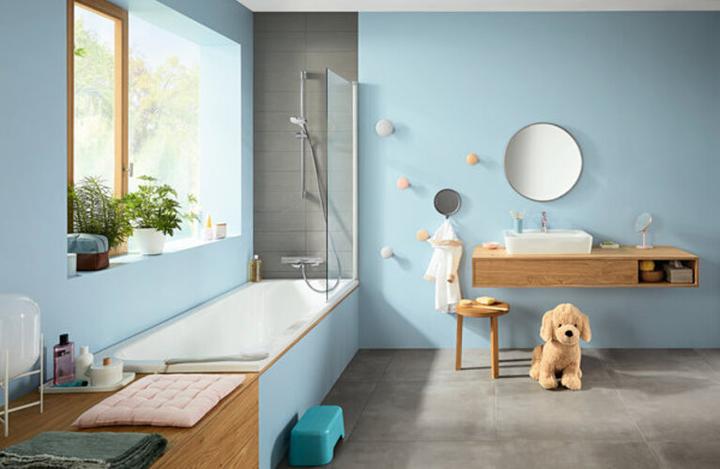 Productafbeelding hansgrohe Handdouche Croma Select E Multi 26810400 11x11 cm chroom/wit (3 Typen balken, 16 l/min)