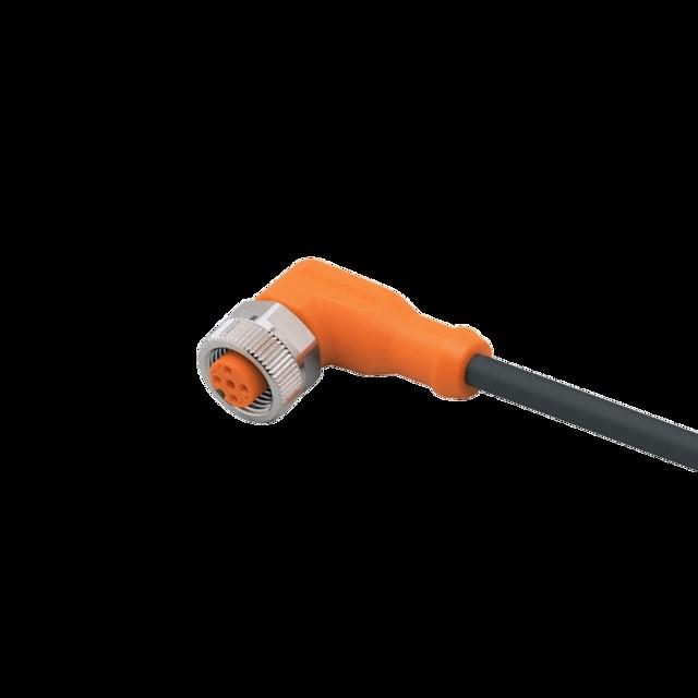 Immagine prodotto IFM elettronico Presa per cavo angolare EVC074 M12 5p AC/DC, hfr Cavo assemblato sensore-attuatore 40