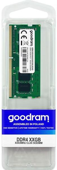 Immagine prodotto Goodram DDR4 32GB (1 x 32GB, 3200 MHz, DDR4-RAM, DIMM)