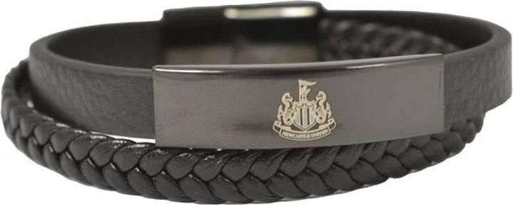 Newcastle United FC Wappen Armband Leder (20 cm, 100% synthetisches Material)