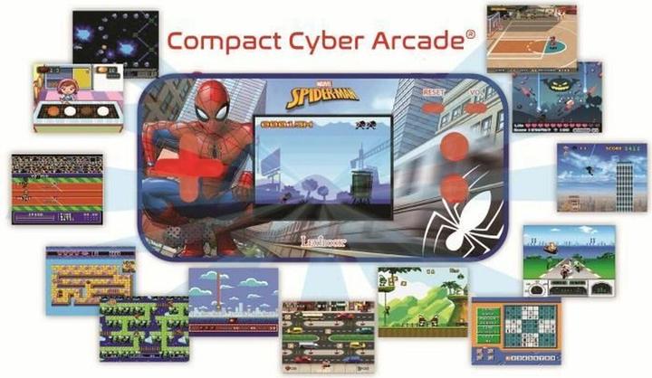 Actual product image Lexibook Handheld console Compact Cyber Arcade Spider-Man (JL2367SP)