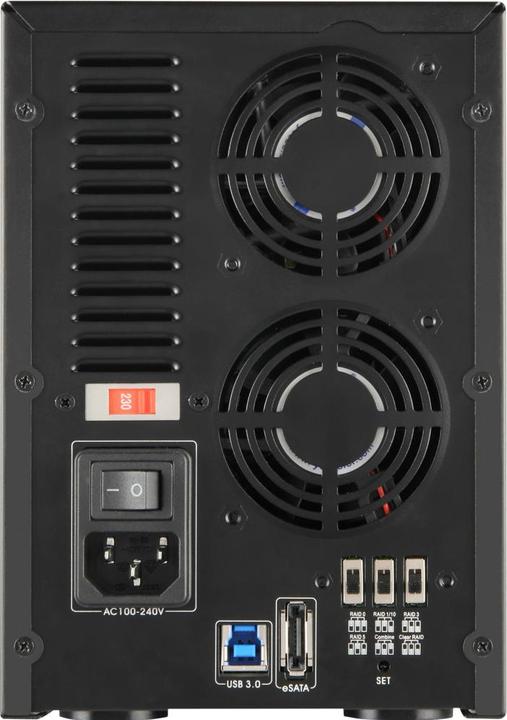 Actual product image Sharkoon 5-BAY RAID Box, USB 3.0 (3.5")