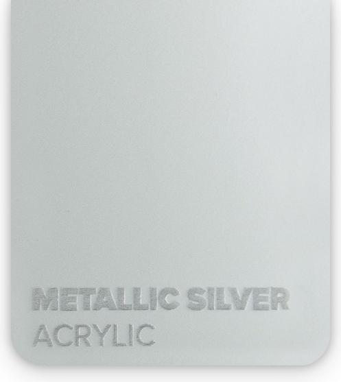 flux Acrylglasplatte - Beambox Pro - Metallic Silver (37.50 cm, 60 cm)