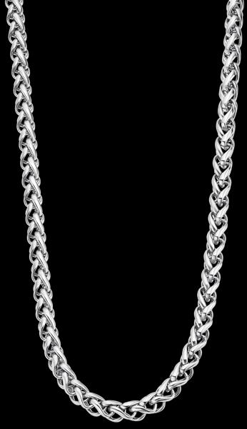 Image du produit Lotus Style - Collier homme massif en acier LS2222-1 / 11 (M) (Acier inoxydable)