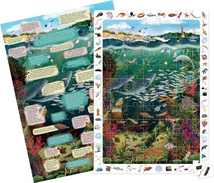 Produktbild Czuczu 5902983490708 puzzle Contour puzzle 84 pc(s) Underwater (84 Teile)