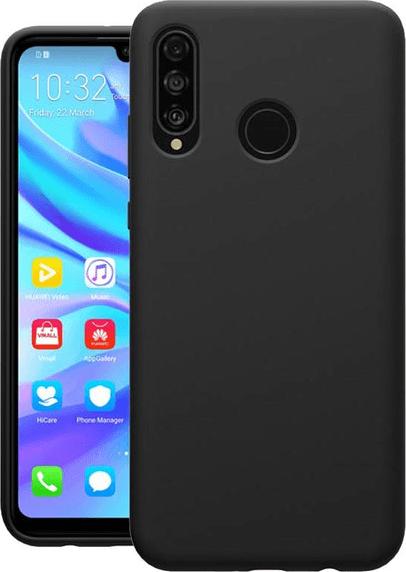Image du produit mobileup Etui silicone Huawei P30 Lite - Noir (Huawei P30 Lite)