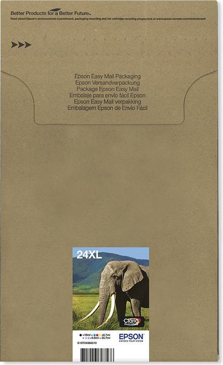 Produktbild Epson 24XL Claria Photo Multipack (M, BK, C, Y, LC, LM)