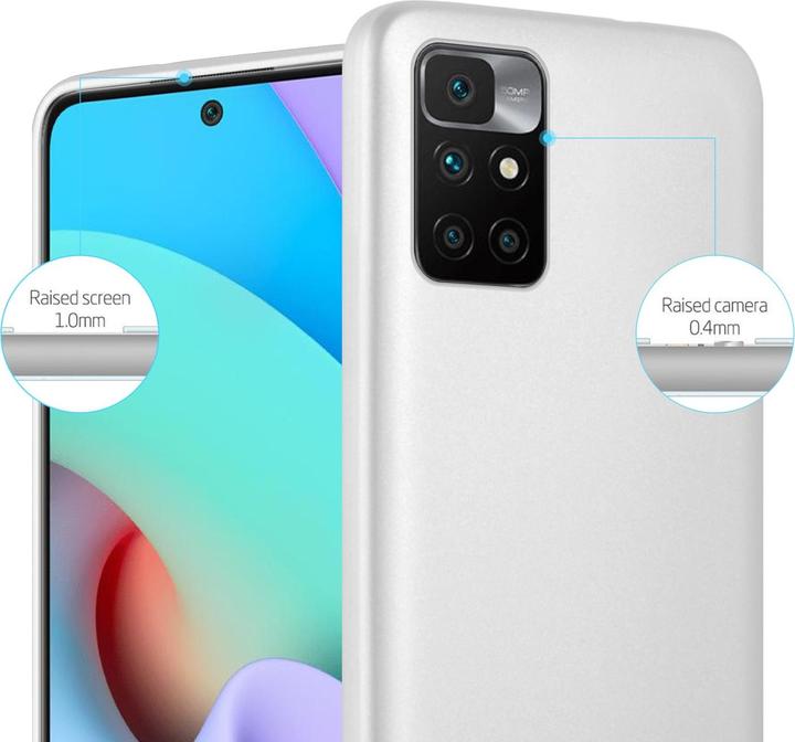 Image du produit Cadorabo TPU Matt Metallic Cover (Xiaomi Redmi 10, Xiaomi Redmi Note 11)