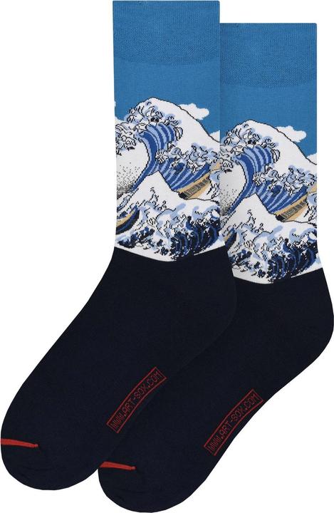 MuseARTa Socken Katsushika Hokusai - Great Wave