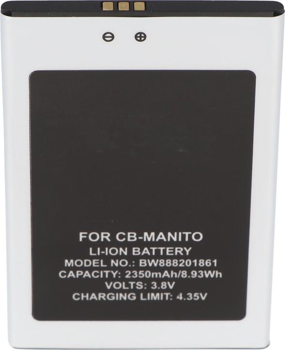 Actual product image AccuCell Li-Ion Battery 2350mAh 3.8V for Cubot Manito Mobile, Smartphone, Phone like Cubot Manito