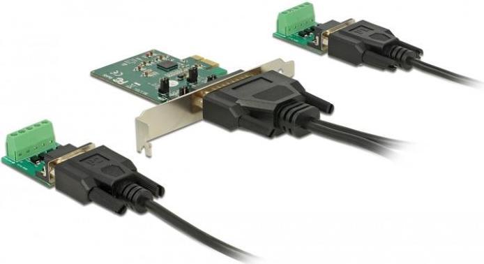 Image du produit Delock Carte PCI Express > 2 x série RS-422/485