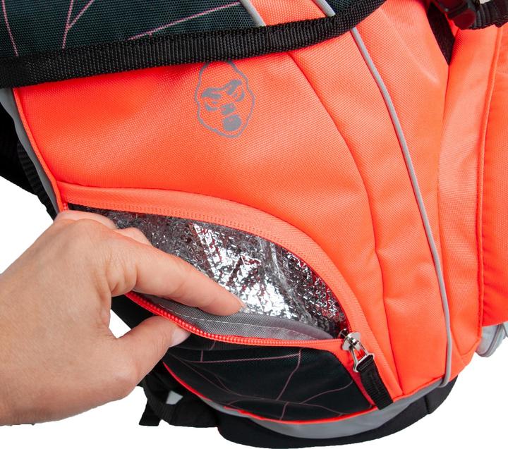 Produktbild Funki Schulthek-Set Flexy-Bag Neon Editon Gorilla 6-teilig (28 l)