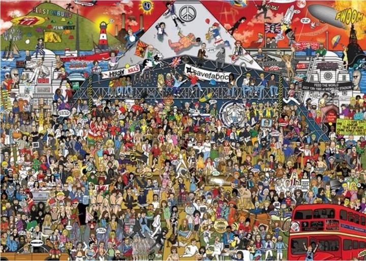 Produktbild Heye British Music History (2000 Teile)