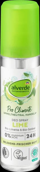 Produktbild dm alverde Deo Zerstäuber Deodorant Limette Salbei (Spray)