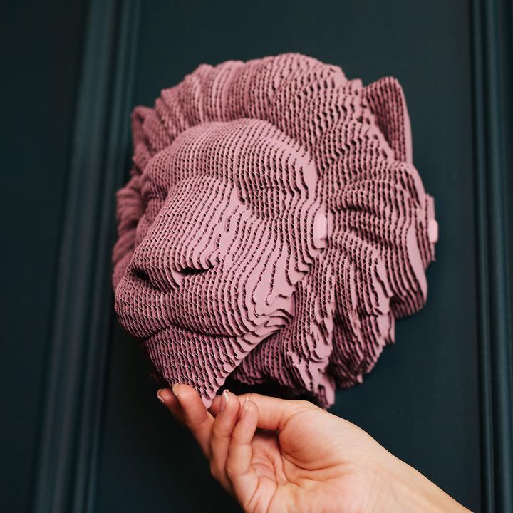Produktbild Cartonic Löwe - 3D Modell aus Karton
