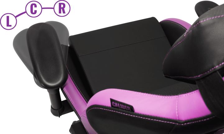 Actual product image Cooler Master GST Gaming Chair Caliber R2 Chair Purple