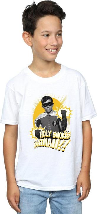 Image du produit T-Shirt Garçons Batman TV Series Robin Holy Smokes (128)
