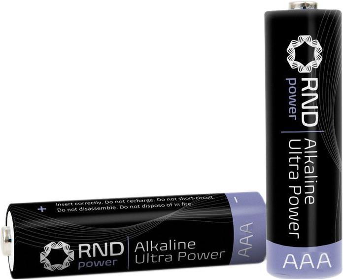 Produktbild RND Primärbatterie, Alkali, AAA, 1.5V, Ultra Power, Packung à 48 Stück (48 Stk., A, 1300 mAh)