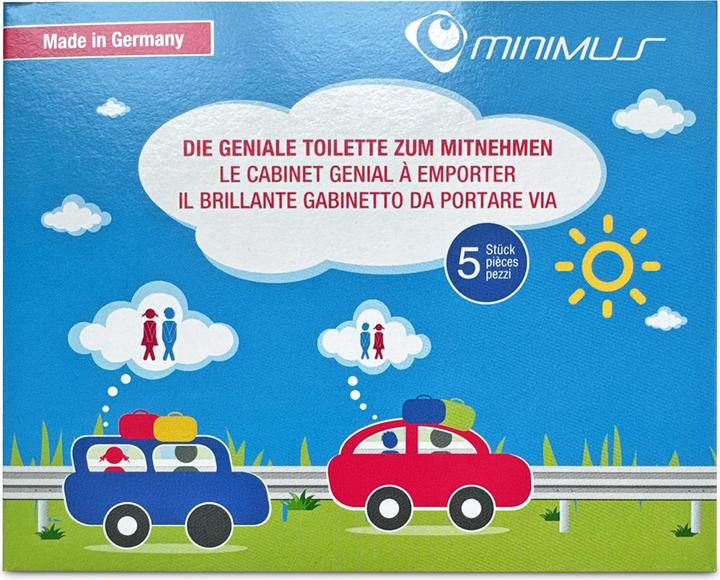 Minimus Emergency toilet 5-pack