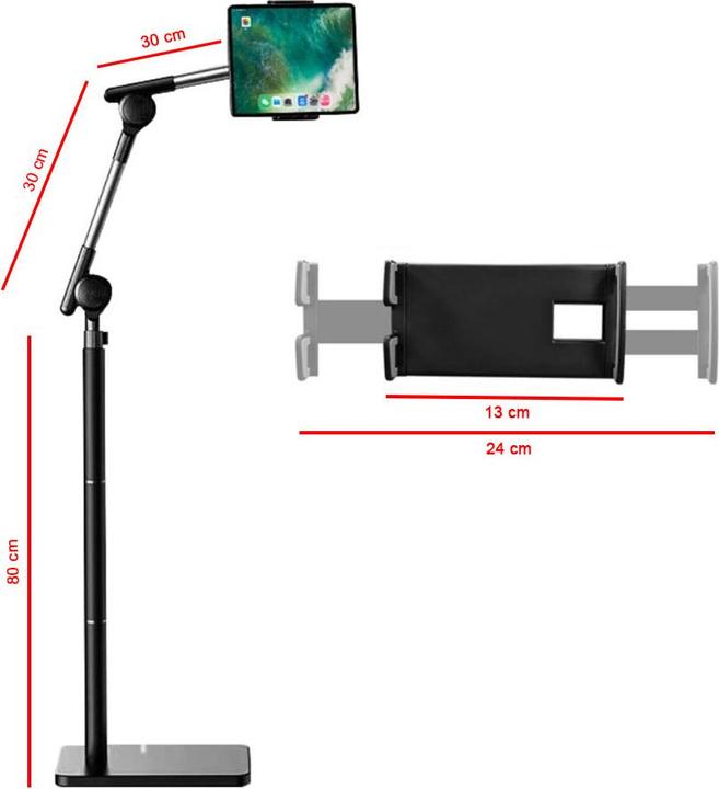 Actual product image Apfelkiste Multi-angle carbon tripod (Carbon, Plastic)