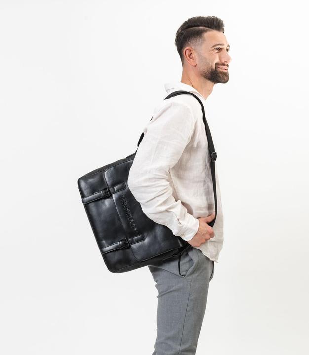 Produktbild Farmhood Memphis Aktentaschen Messenger Leder 38 cm Laptopfach