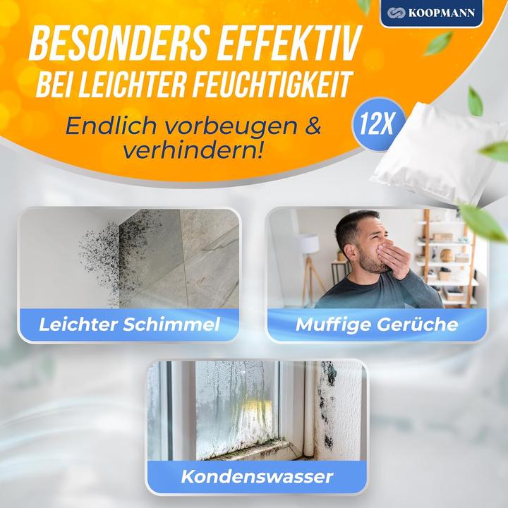 Actual product image Koopmann Luftentfeuchter Granulat Nachfüllpack (40 m²)