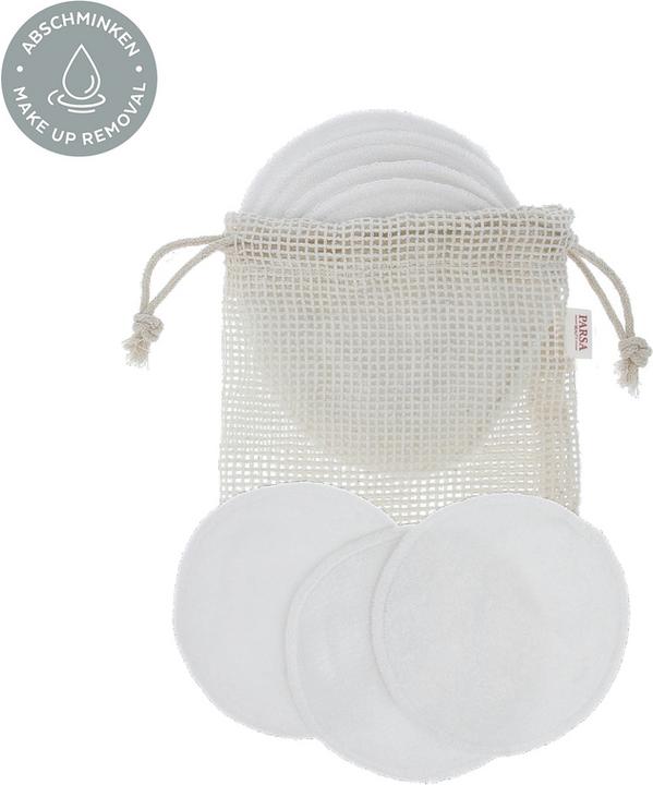 Produktbild Parsa Beauty PARSA Reinigungs Pads aus Bambus-Viskose 7 Stk. (Reinigungstücher)
