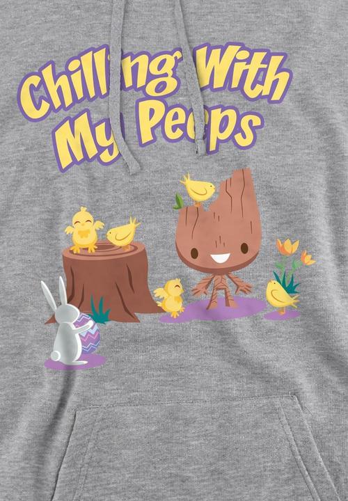 Produktbild Guardians of the Galaxy Chilling With My Peeps Kapuzenpullover (S)