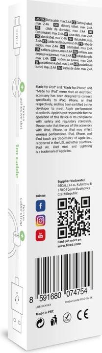 Produktbild Fixed Kabel USB/Micro-USB (1 m)