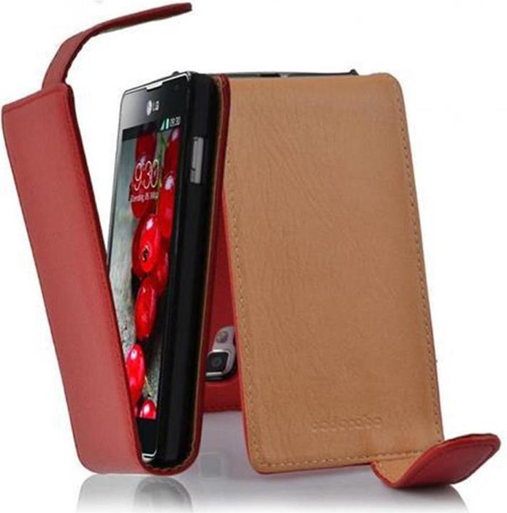 Productafbeelding Cadorabo Flip met structuurhoes (LG Optimus L7 II)