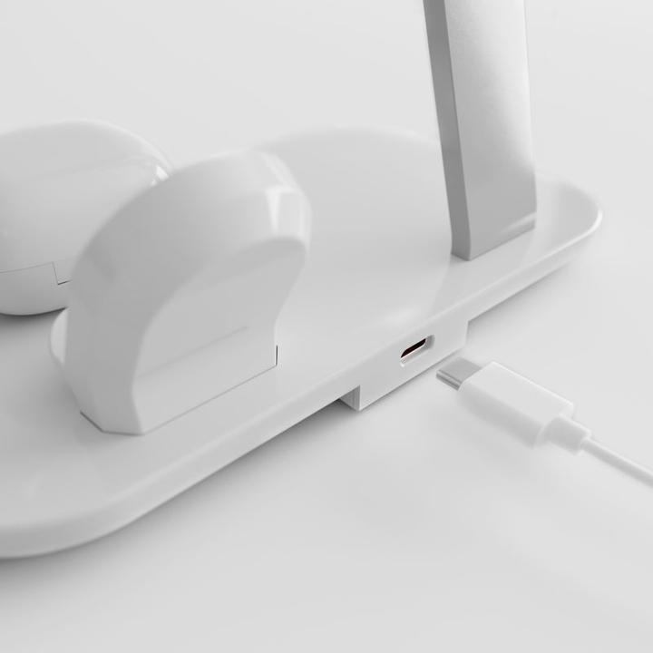 Actual product image SBS Puro Magnetic Wireless Induction Charging Station 3in1 Wireless Charging + M (20 W)