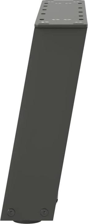 Actual product image VidaXL U-shaped coffee table legs 2 pcs. Anthracite 50x(30-31) cm steel table leg