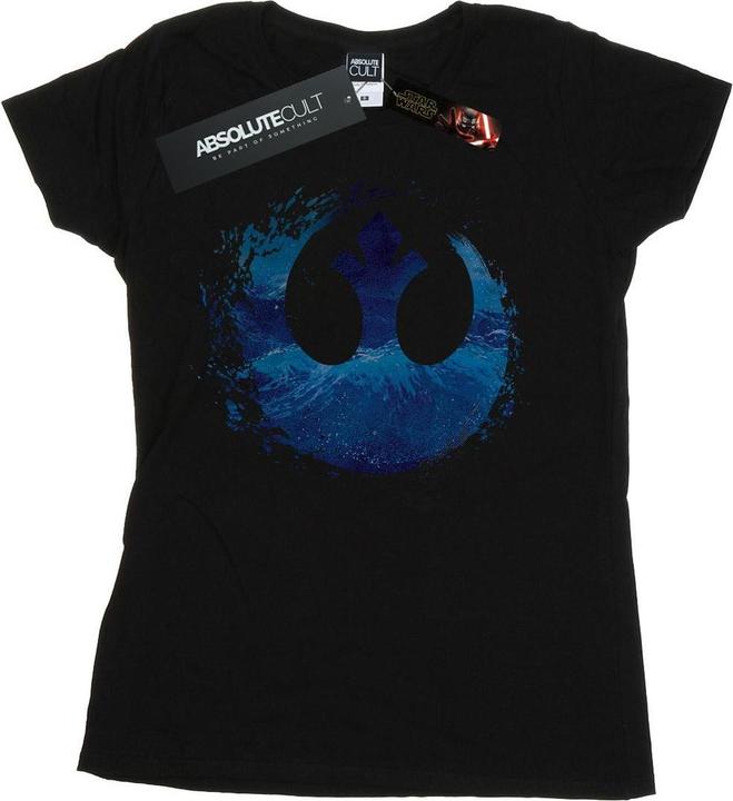 Produktbild Star Wars The Rise Of Skywalker Resistance Symbol Wave TShirt (XXL)