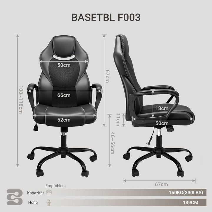 Actual product image Basetbl Desk chair