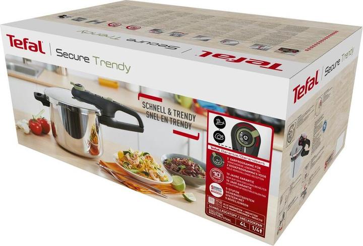 Immagine prodotto Tefal Secure Trendy Pentola a pressione