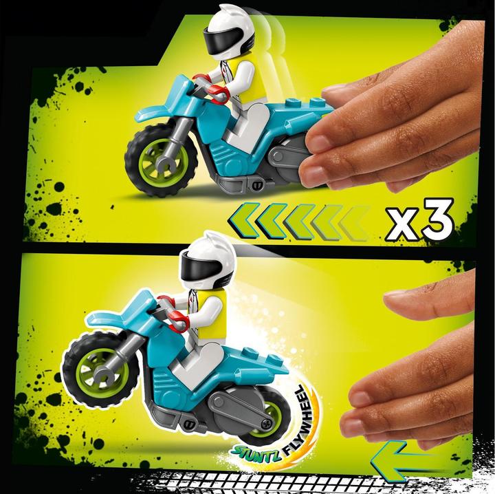 Produktbild LEGO Stunttruck mit Feuerreifen-Challenge (60357, LEGO City)