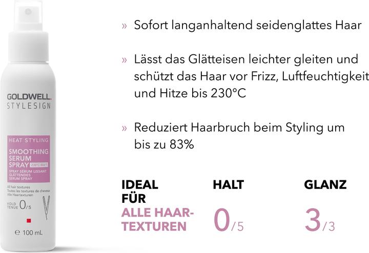 Image du produit Goldwell StyleSign Heat Styling Sérum lissant en spray (100 ml)