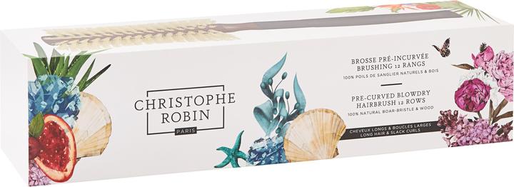 Actual product image Christophe Robin Pre-curved blowdry hairbrush